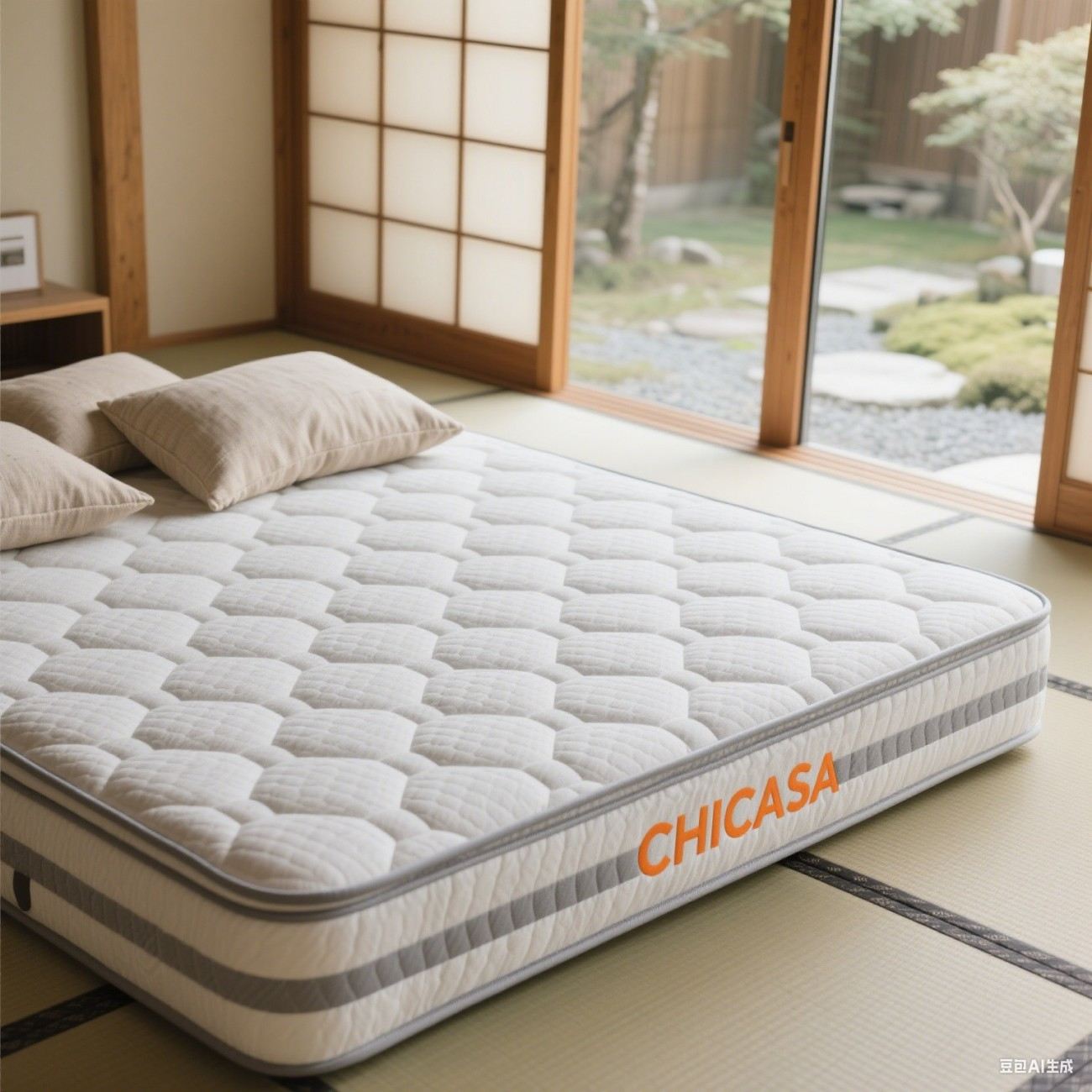 [New Version] Memory Foam Bed Sponge Mattress Matelas King Fiberglass free, Medium Firm Feel, Zoned Pressure Relief, Certified Safe Foams & Fabric, Orthopedic Mattress in A Box