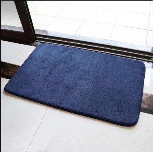 Ultra soft Absorbent Mat Non-Slip Memory Foam Mat Machine Washable Soft Bath Mat Easier to Dry Floor Mat