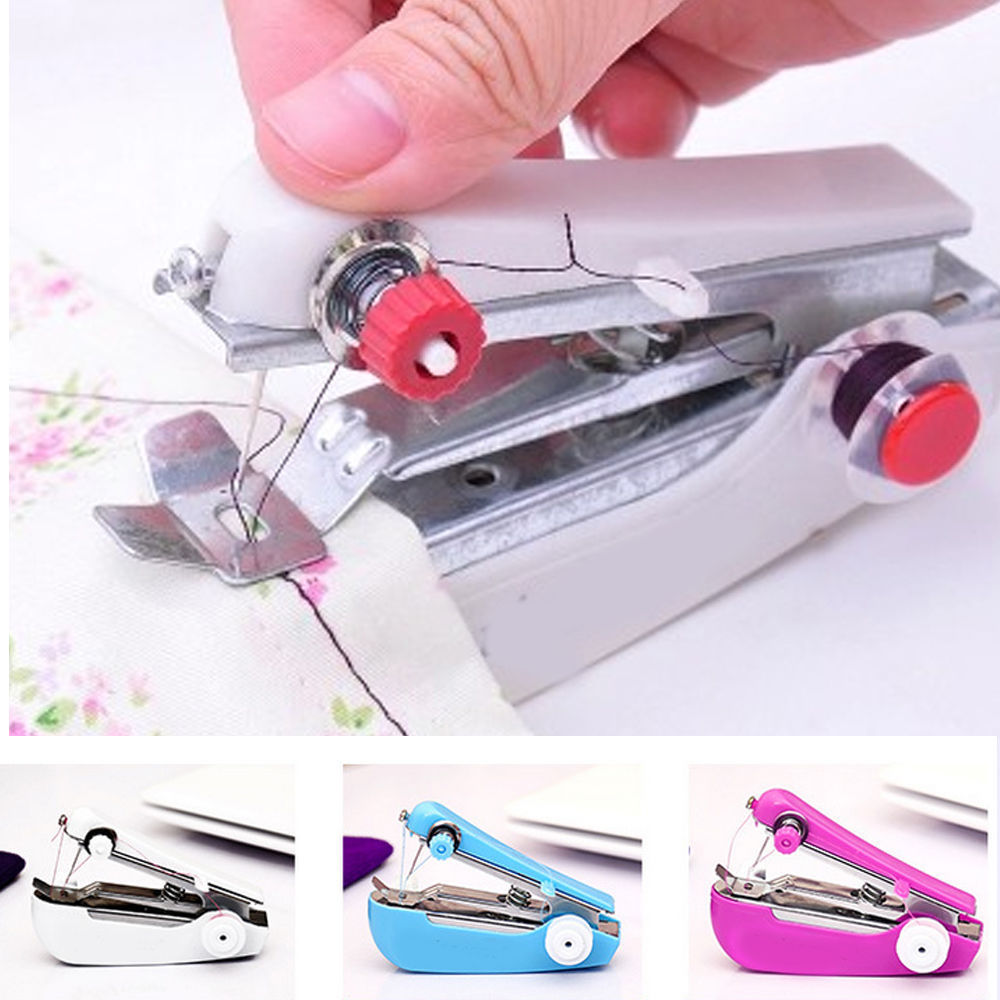 Handheld Electric Sewing Machine Handheld Sewing Machine Quick Handy Stitch for Fabric Clothing Kid Cloth