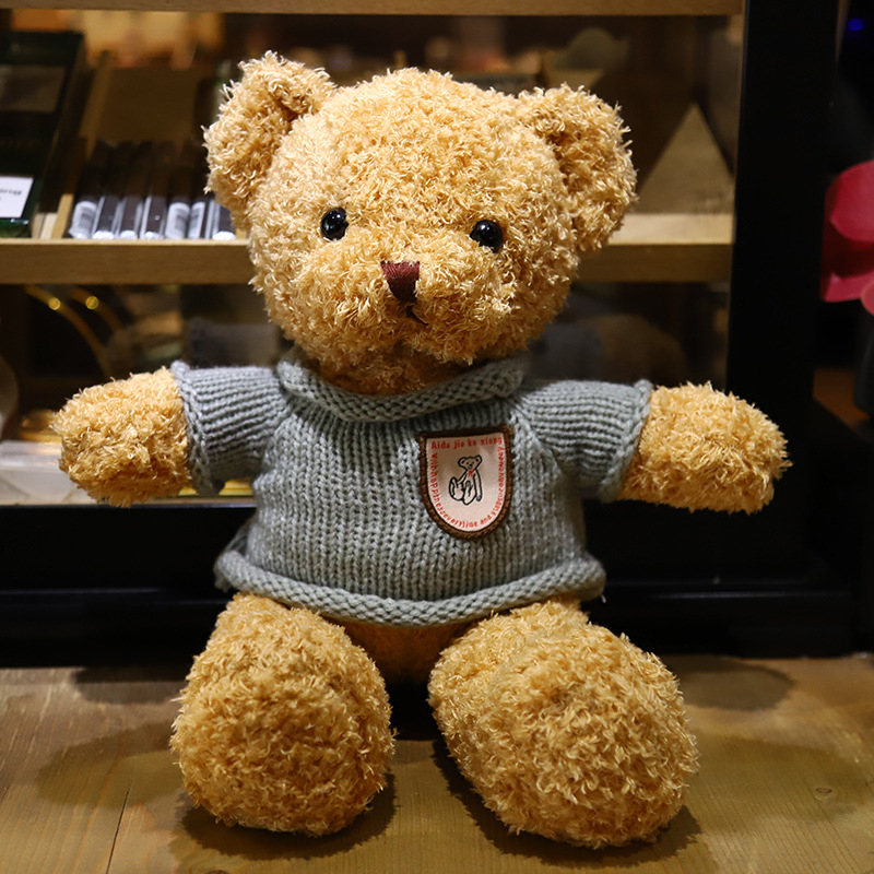 Action bear doll Teddy bear plush toy to send a girlfriend gift
