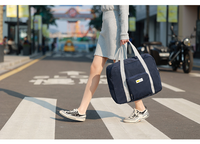 RH2202 Folding Travel Bag Large Capacity Expansion Duffel Storage Hand Luggage