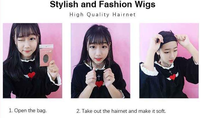 NANO Wigs Long Synthetic Wig Middle Parting Natural Hairpiece Heat Resistant Fiber Cosplay Wig Dark Brown