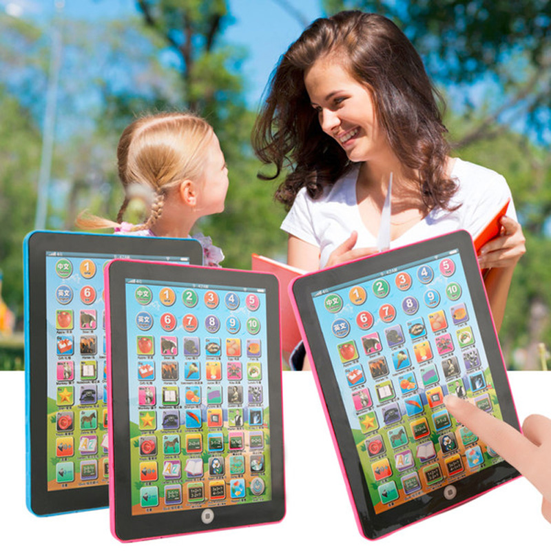 Tai Yi Toy Tablet English chinese Computer Laptop Kids Early Learning Education Electronic Early Machine