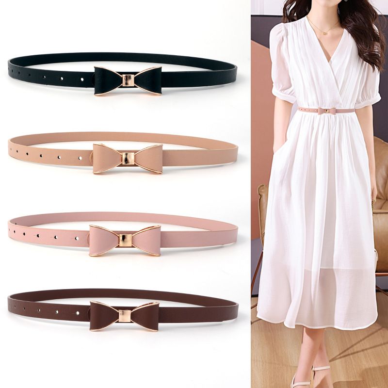 Women's new small belt women with dress decoration simple fashion slim belt 1648