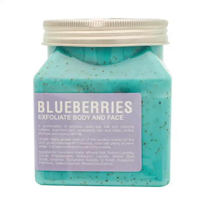 Face Body Fruit Scrub Coffee Strawberry Coconut-infused Moisturizing Whitening Mud Honey Rose Smoothing Dead Skin
