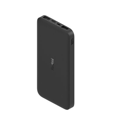 Xiaomi Redmi Powerbank 10000mah The Xiaomi Redmi Power Bank comes with a 10000mAh capacity and features dual input ports (Micro USB and Type-C) for effortless charging