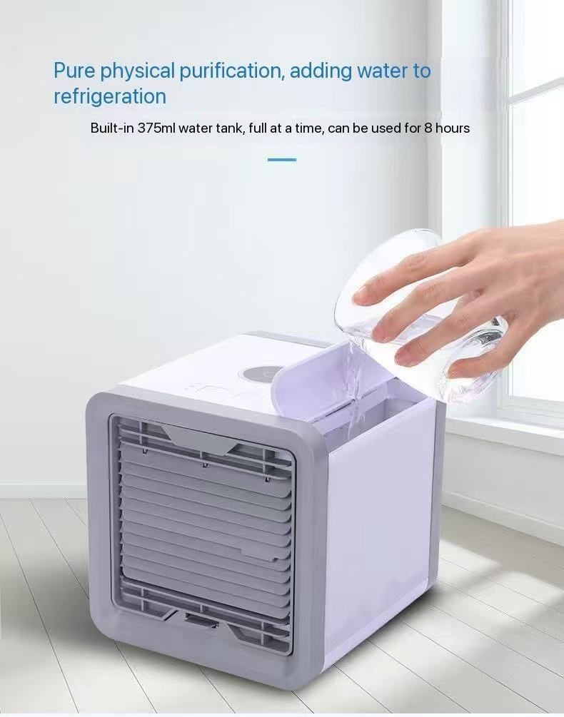 Household mini air cooling machine desktop small air conditioning fan dormitory USB mini air cooling fan office air conditioning fan D278