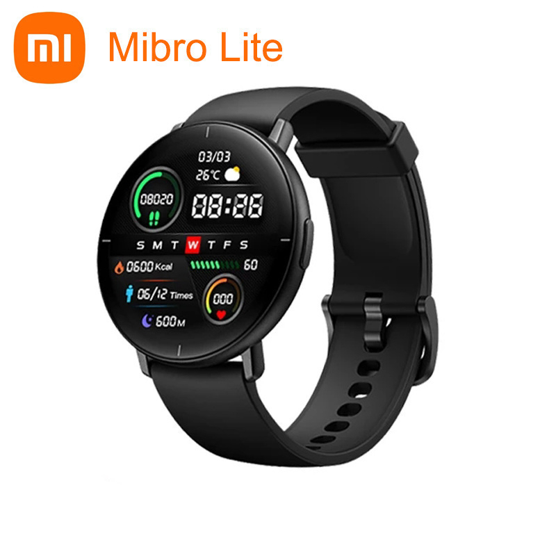 Mibro Watch Lite 9.8mm Ultra Thin 230mAh AMOLED HD Screen Waterproof Bluetooth Man Woman Sport Smartwatch iOS Android Compatible