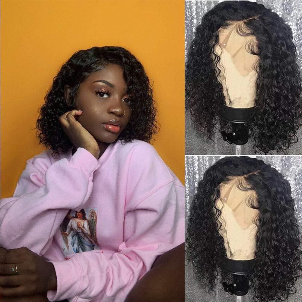 Fashion Natural Front lace wig African Small Roll wig XQ414