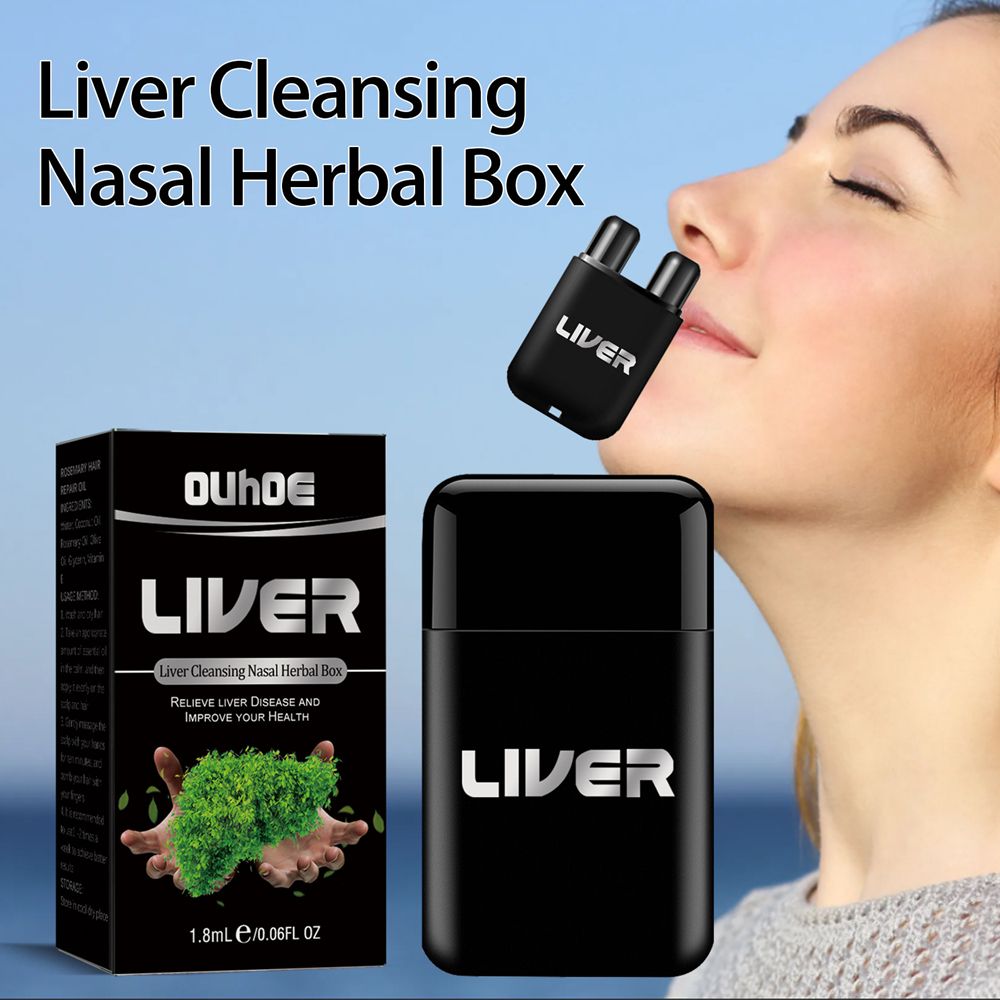 Vegan Liver Cleaning Nasal Herbal Box,5 Flavors Cleanse Detox & Repair Nasal Herbal Box,Lung Cleanse for Smokers,Natural and Safe Essential Oils Inhalers (Rosemary)