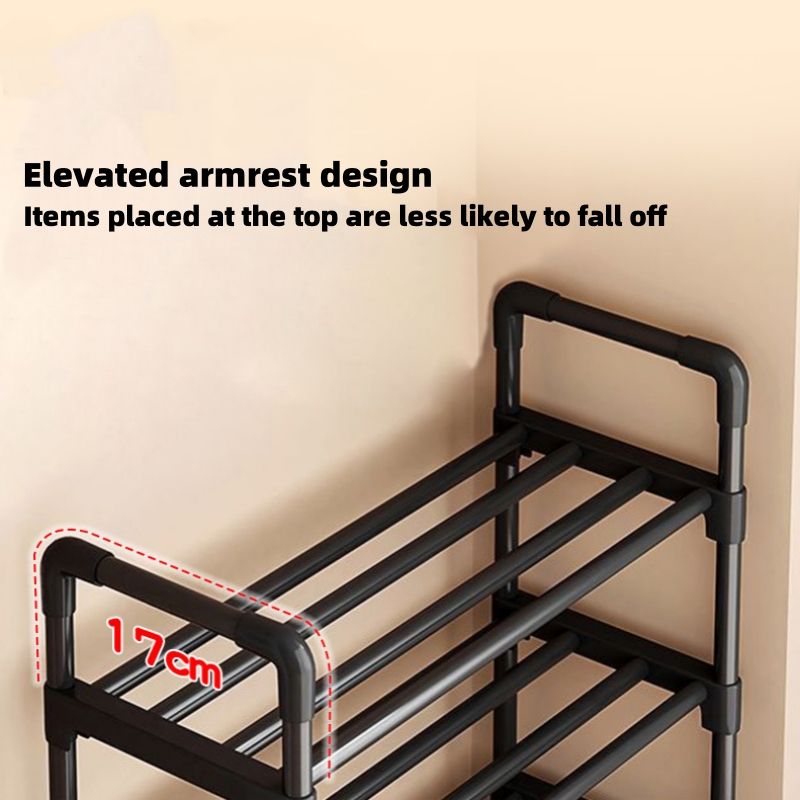 Length 44 cm 2 layers ，3 layers, 4 layers ,5 layers CRRSHOP lenght 56.5cm 3 layers, 4 layers ,5 layers , 6 layers,7 layers ,8 layers  Storage Rack, simple household use, multi-layer entrance, indoor storage rack dust-proof dormitory storage rack, shoe cabinet