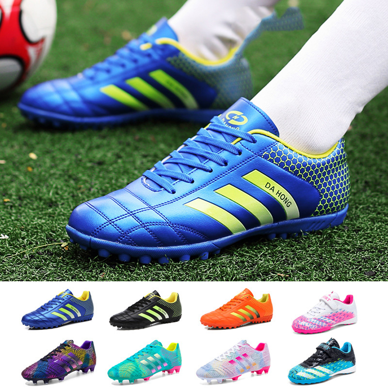 333  Men Kids Soccer Shoes Professional Training Football Boots Men Soccer Cleats Sneakers Children Turf Futsal Football Shoes