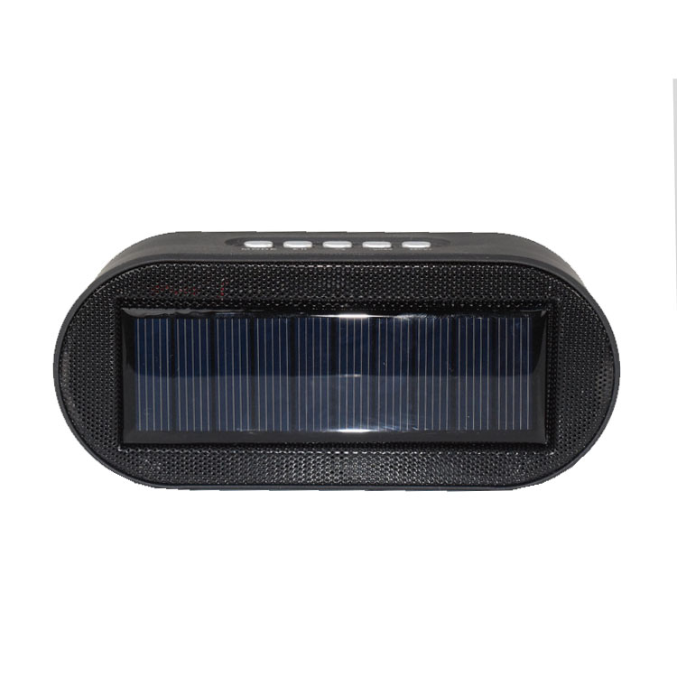 A Solar Plug Card Bluetooth That Comes In Black Red Blue And White