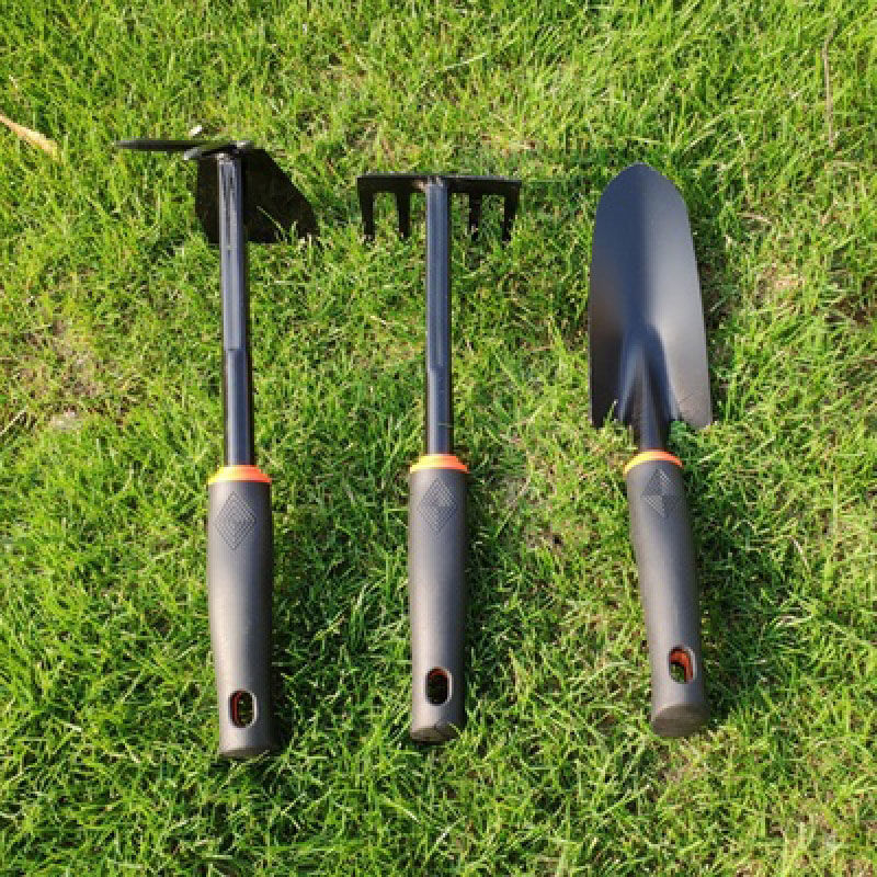 Gardening flower raising set of planting supplies to catch the sea tools rake shovel hoe shovel digging capers tools for home use
