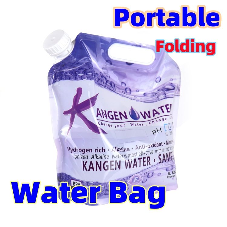 5L Portable folding water bag Folding Water Bag Sports Portable Outdoor Travel Camping Mountaineering CRRSHOP water bag