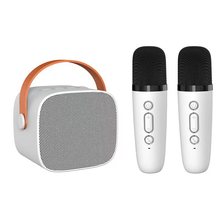 K1 spot P2 portable Bluetooth karaoke speaker with microphone, split type speaker microphone, children's home KTV set