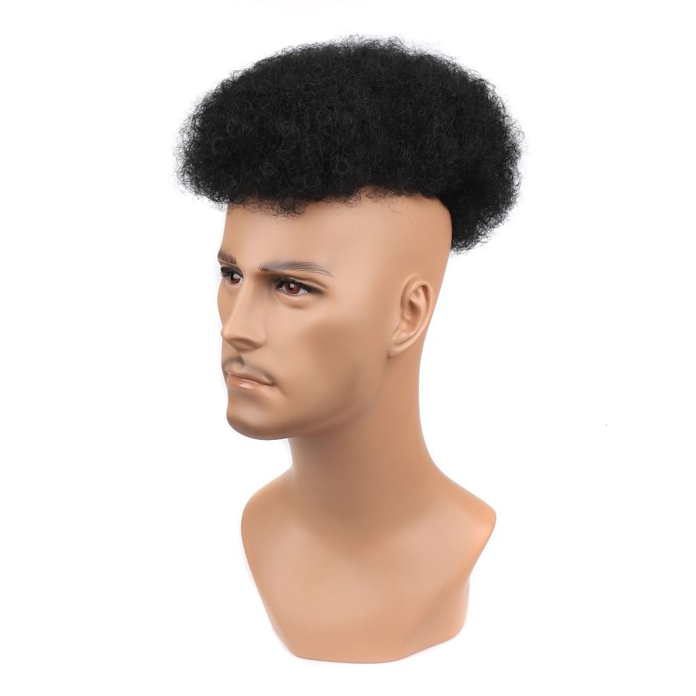 TopKiss High Temperature Fiber Men's Wig, Big Replacement Block for Chicken Combs Exploding Head Wig Local