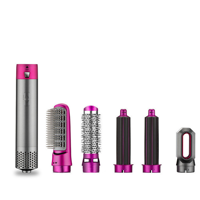 Electric Hair Styler Hair Dryers 5 In 1 Hair Curler Automatic Hair Straighteners Blow Dryer Brush Dryer
