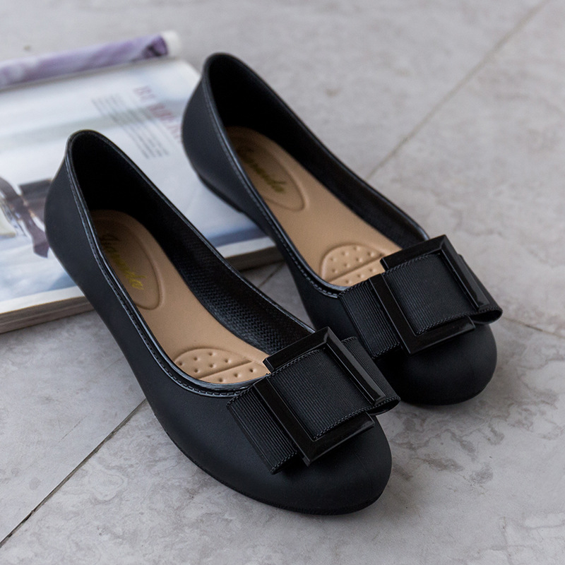 1801 pointed toe flats for women elegant single shoes for girls non-slip and sweatproof casual shoes