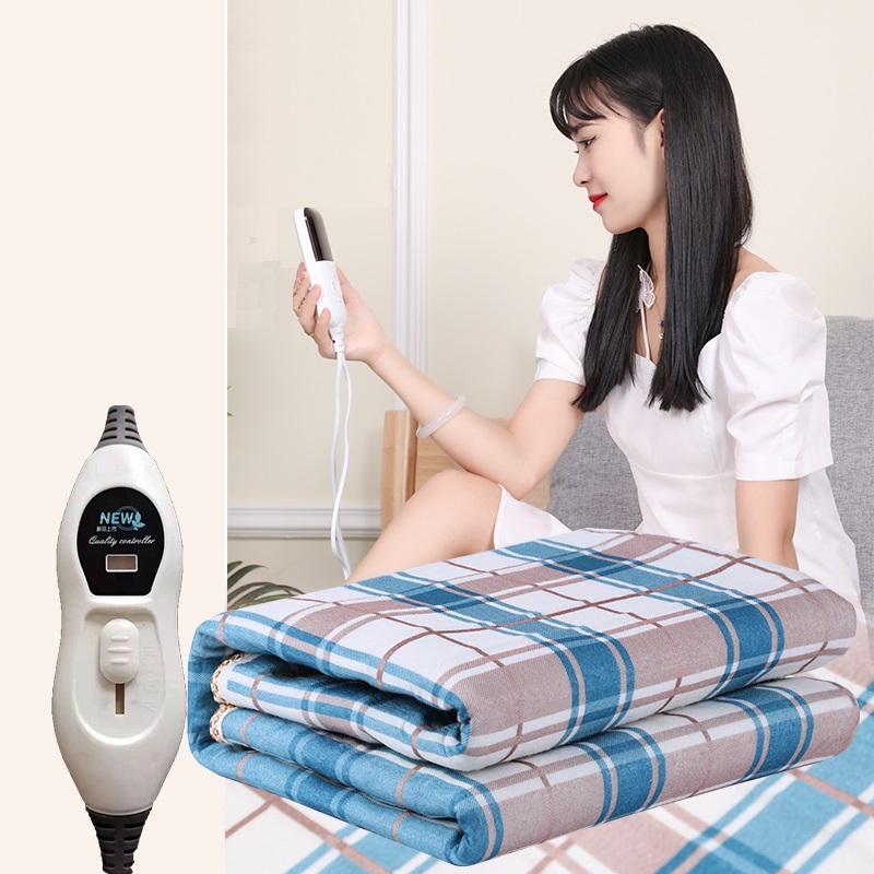 Printed electric blanket thermostat switch electric blanket blanket single  double student dormitory electric mattress double control safety household  moisture-proof thickening double temperature electric blanket |TospinoMall  online shopping platform in ...