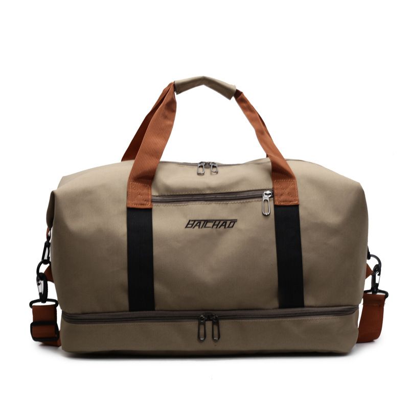 New yoga fitness bag, short-distance business trip large-capacity luggage storage bag, waterproof independent shoe compartment travel bag