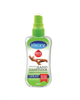 Kleanz Instant Hand Sanitizer Spray - 50ml