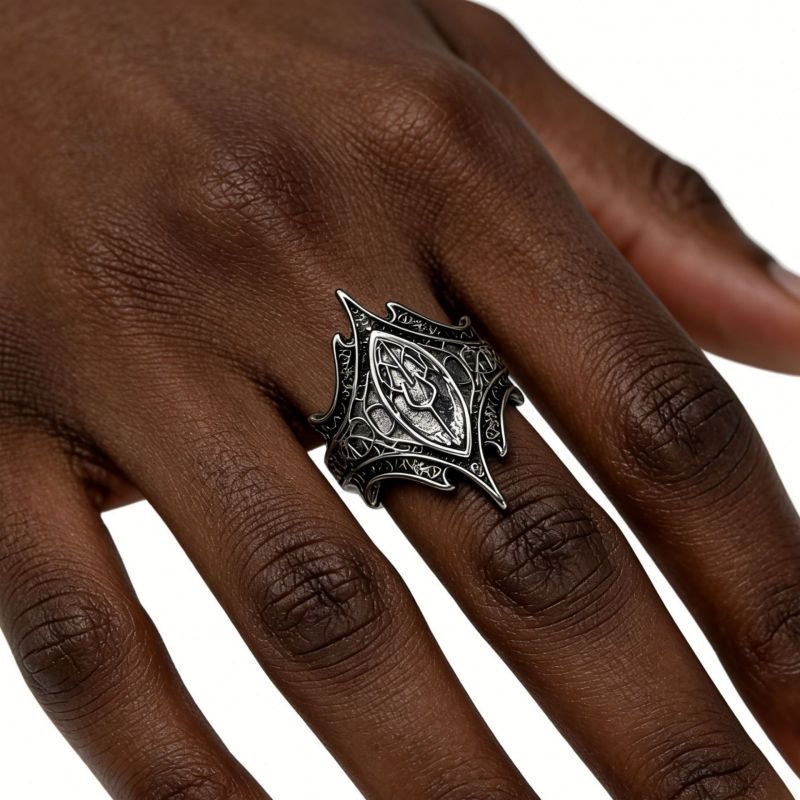 Ring men women open ring CRRSHOP free shipping Crown Design Classical Ring