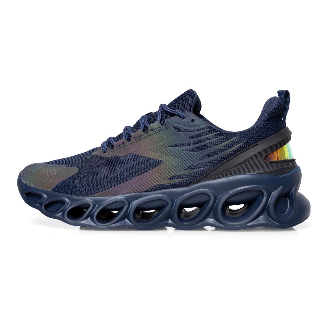 Spring New Men's Shoes Outdoor Trendy Shoes Breathable Mesh Shoes Men's Sports Shoes Versatile Men's Shoesblue