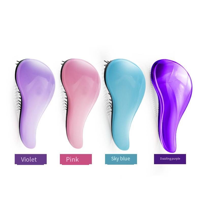 Ergonomic Princess Magic Hair Comb Waterproof Flexible Massage Teeth Hair Brush Reduce Hair Breakage Anti-knot Smooth Hairdressing Comb Daily Beauty Hair Tools