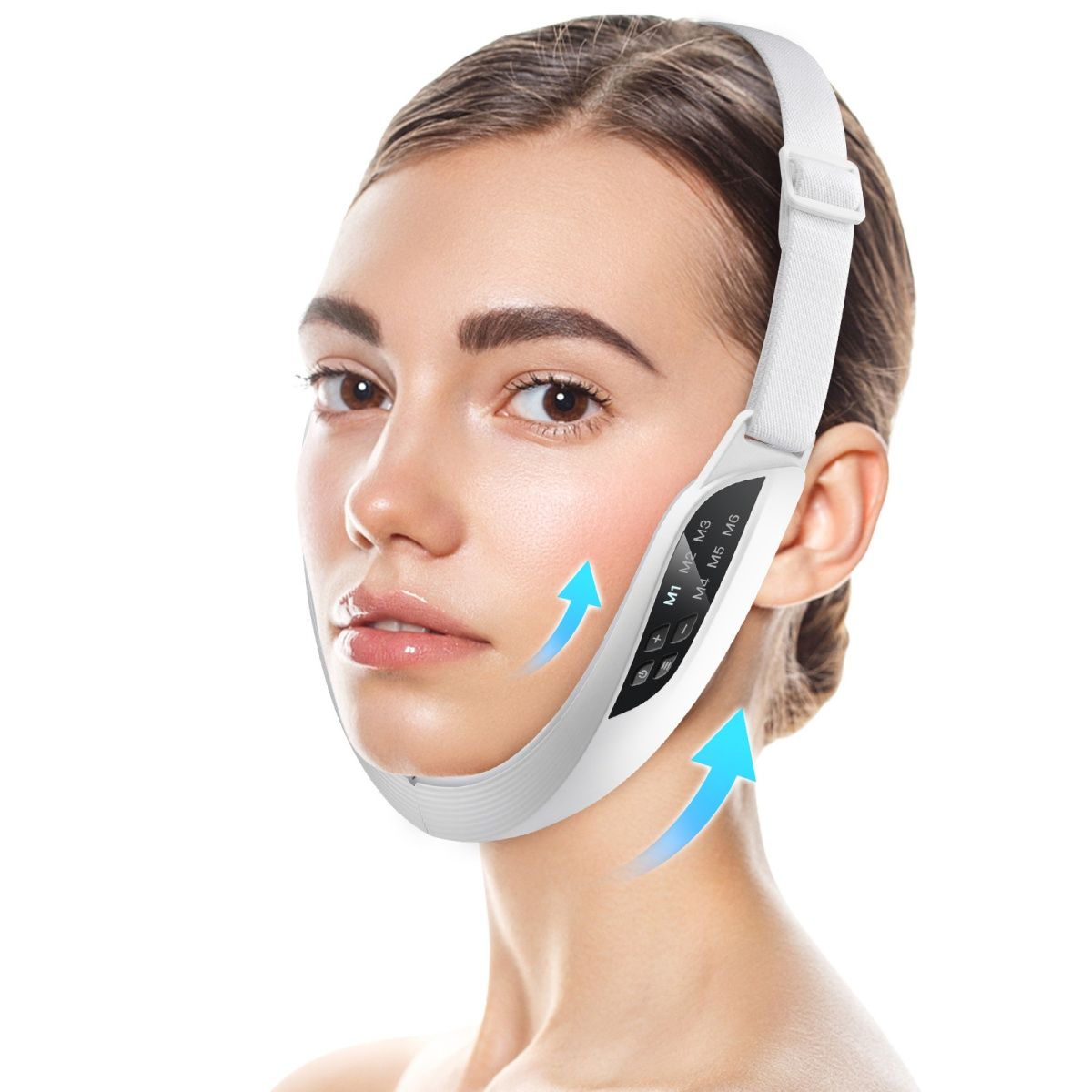 V‑Shape Face Beauty Device, EMS Micro‑Current Facial & Chin Massage Instrument for Home Use