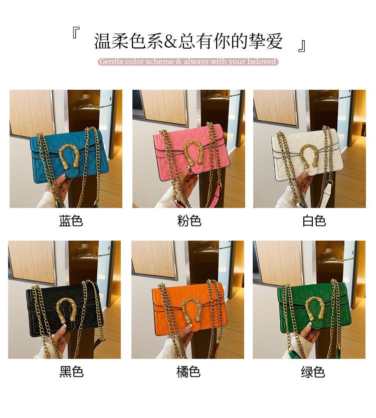 New women's bag chain bag small square bag senior sense with all the shoulder crossbody bag fashion bag FM-6005