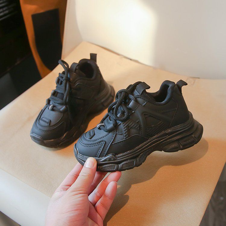Girl Daddy shoes 2024 autumn new children's shoes breathable sports shoes YQ-289WANG