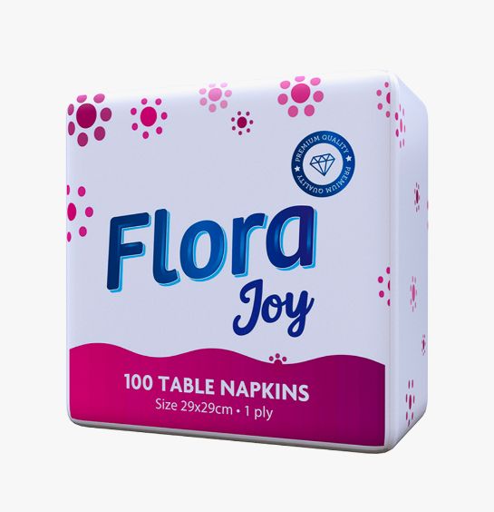Flora Joy Table Napkin: 1PLY - 29cm 
