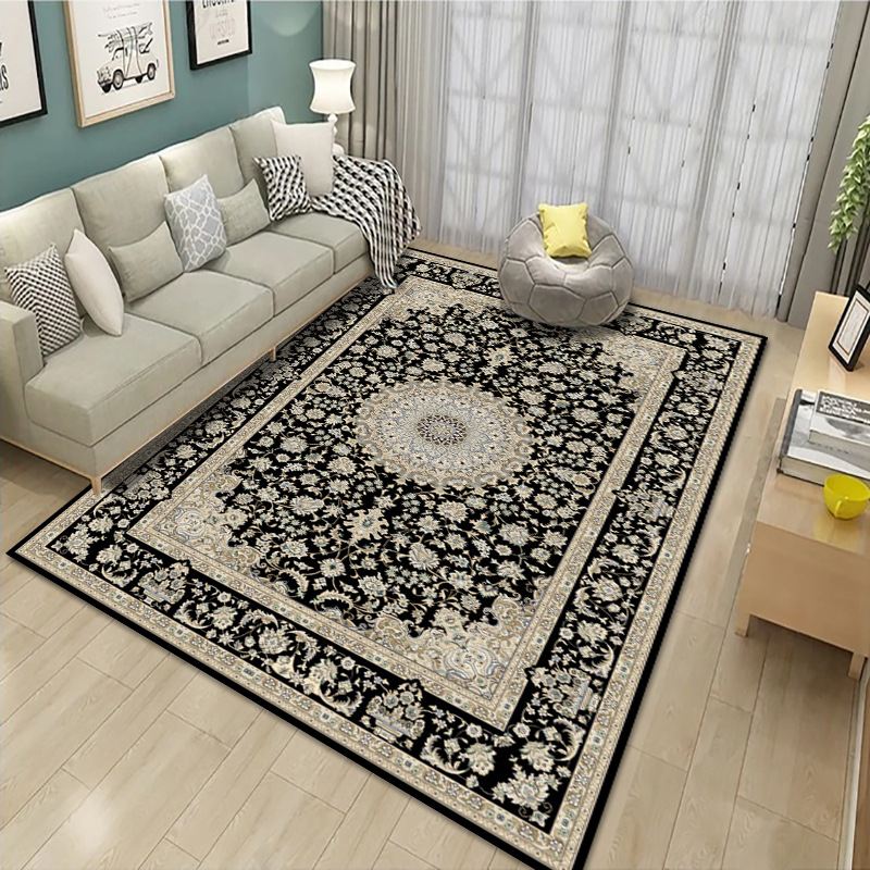 Large size crystal velvet carpet,80*120CM ,60*90CM,50*80CM American Bohemian living room carpet, floor mat free shipping