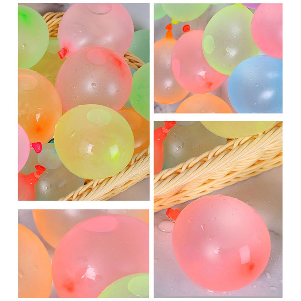 3 Bundles of Kids Water Balloon Refill Set 111 Water Fast Inflation Set Balloons Summer Splash Party Quick Fun Outdoor Backyard Water Toys for Pool