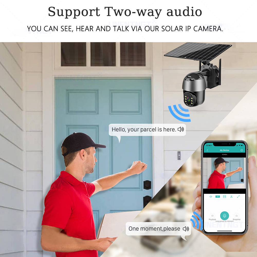 5MP 4G WiFi Solar Powered Camera Outdoor Security Protection CCTV 360 PTZ Smart Home Surveillance Kamera PIR Battery IP Cam