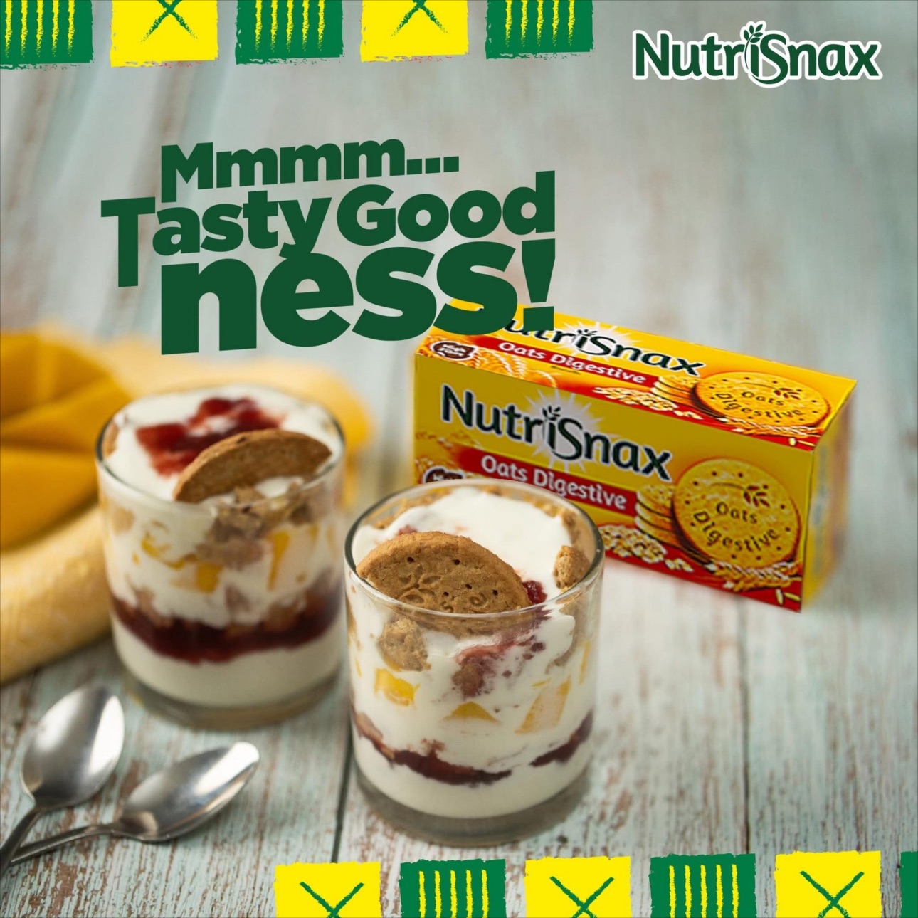NUTRISNAX OATS DIGESTIVE BISCUITS 70G