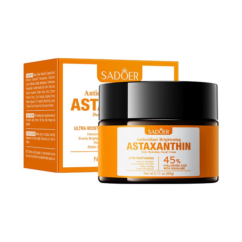 SADOER Astaxanthin Antioxidant Brightening Cream Hydrating Skin Cream