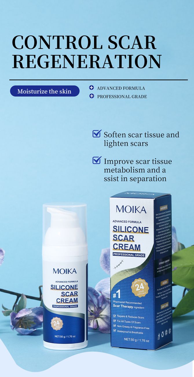 MOIKA Scar repair cream deeply repairs and smoothes bumps, smoothes skin, anti-wrinkle and moisturizing cream