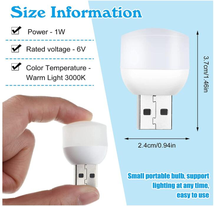 WELLHOME 14PCS Baby Night Light, RTSU Rechargeable Mini Light, Wireless LED Night Lights for Kids, Portable Bedside Lamp for Breastfeeding, Nursery Lamp