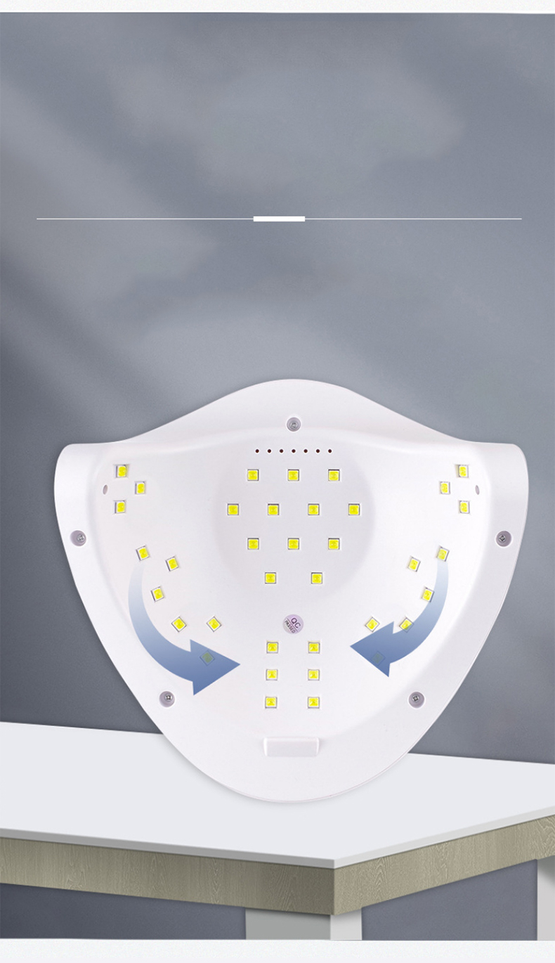 sunX5 plus  LED Lamp Nail Dryer 80W LEDs UV Ice Lamp For Drying Gel Polish Timer Auto Sensor Manicure Tools