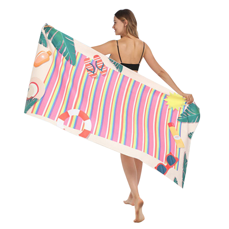 Microfiber Beach Towel-Quick Dry Super Absorbent Lightweight Oversized Large Towels Blanket for Travel Pool Swimming Bath