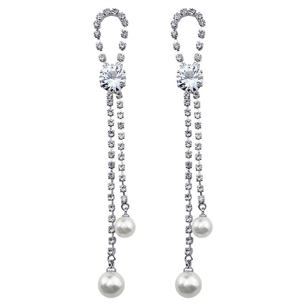 lady's pearl earrings sweet girl earrings minimalist design