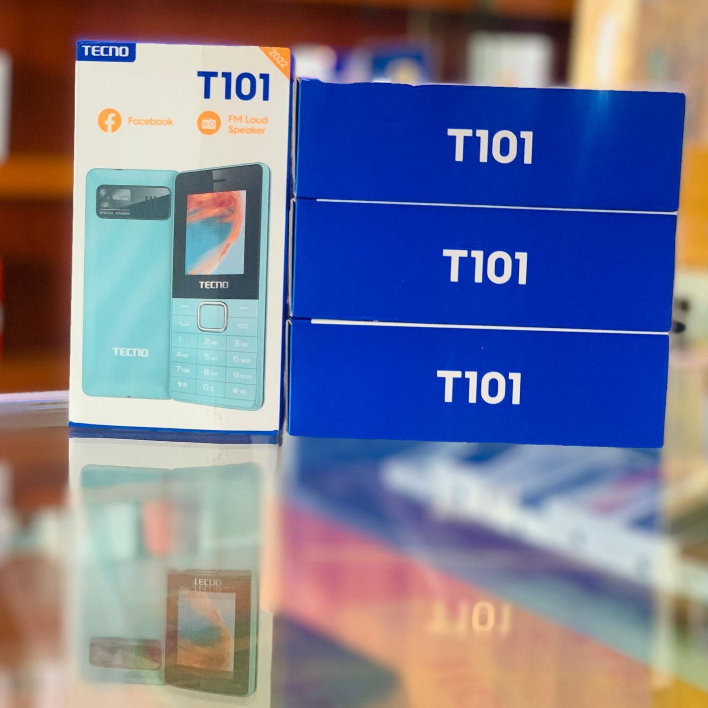 Tecno T101 Dual Sim Slot 1000mAh Battery Capacity