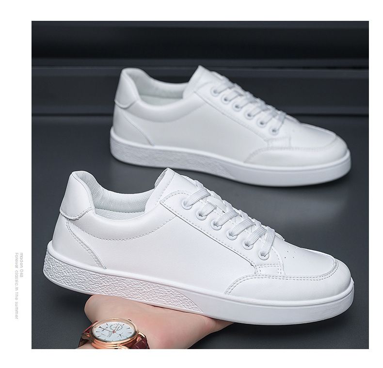 2024 autumn new men's shoes street board shoes Male Korean version student men's small white shoes Fashion casual shoes Fashion shoes G138