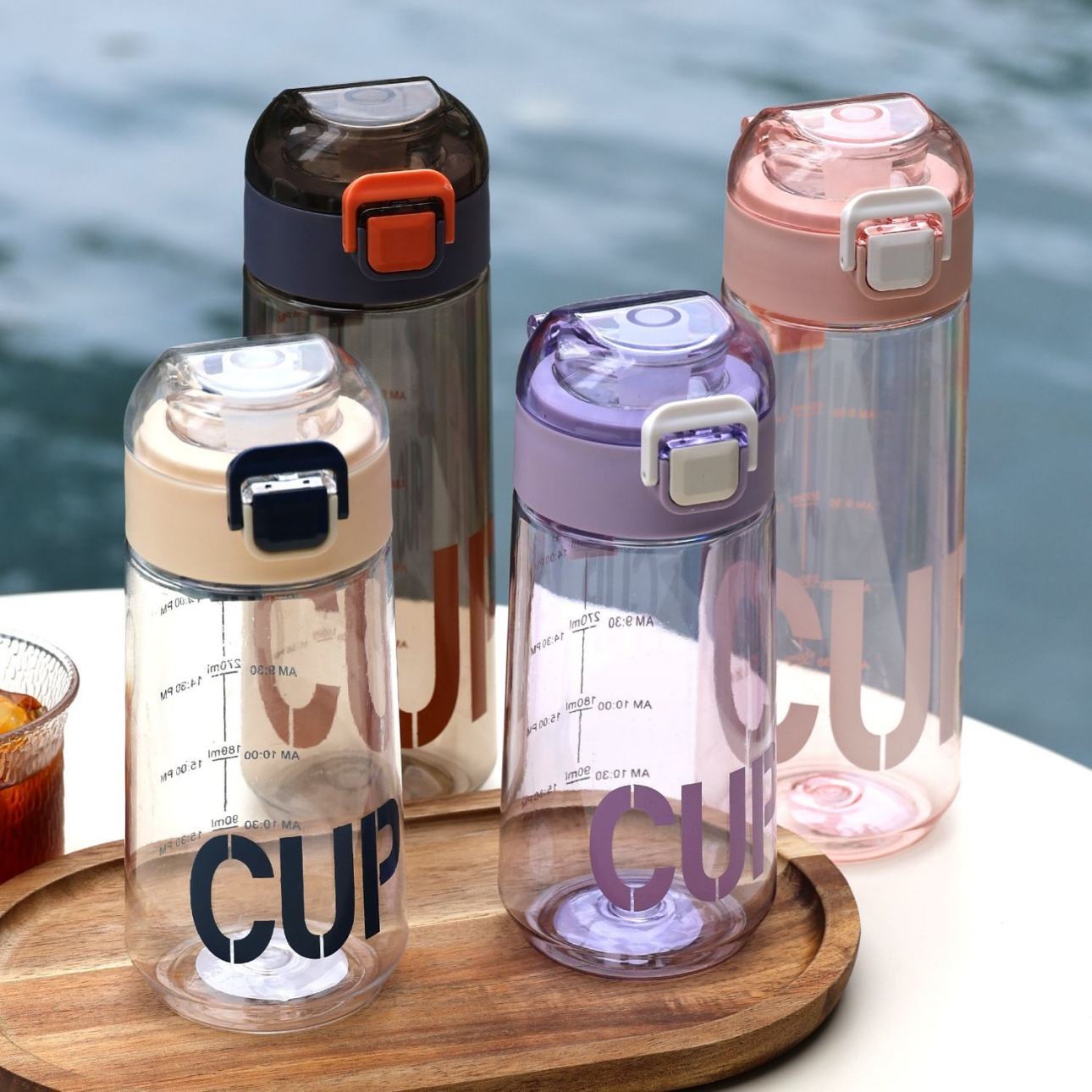 2026 New High-value Women Water Cup, adopts minimalist trendy appearance with smooth cup body and versatile color matching, highlighting exquisite female temperament. Designed with practical portable lanyard for easy carrying and free hands