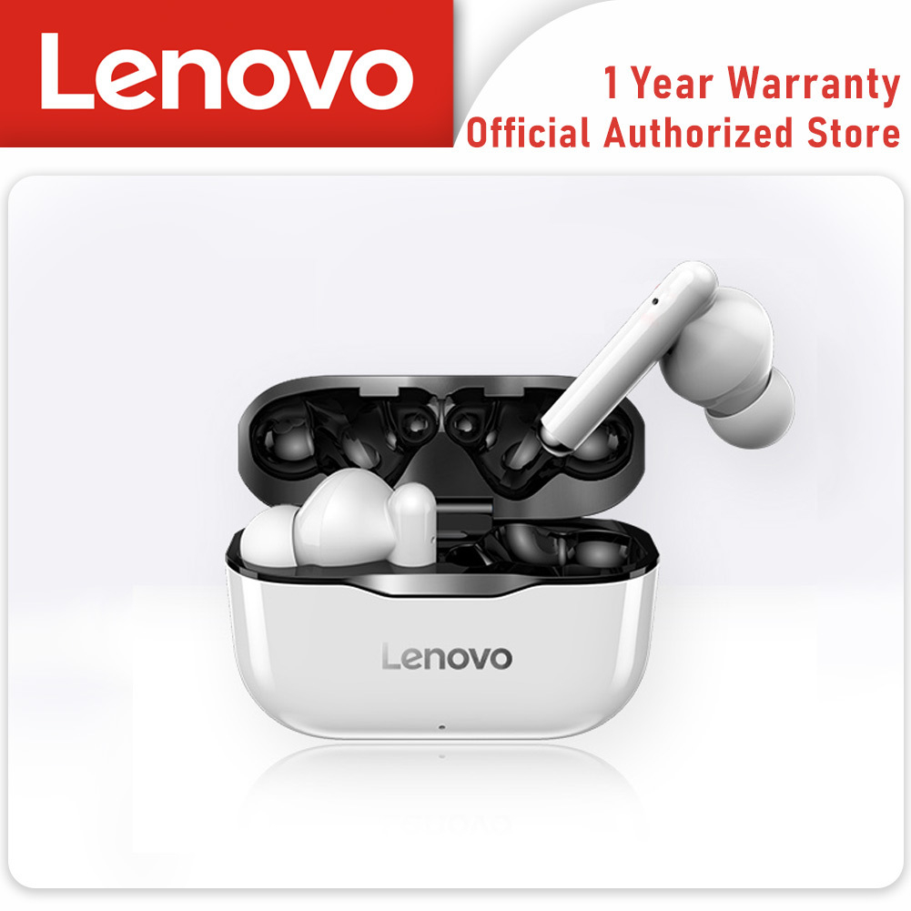 Lenovo LP1 TWS Earbuds Bluetooth 5.0 True Wireless Earphones Touch Control Sport Earphone IPX4 Waterproof Earphones With Mic