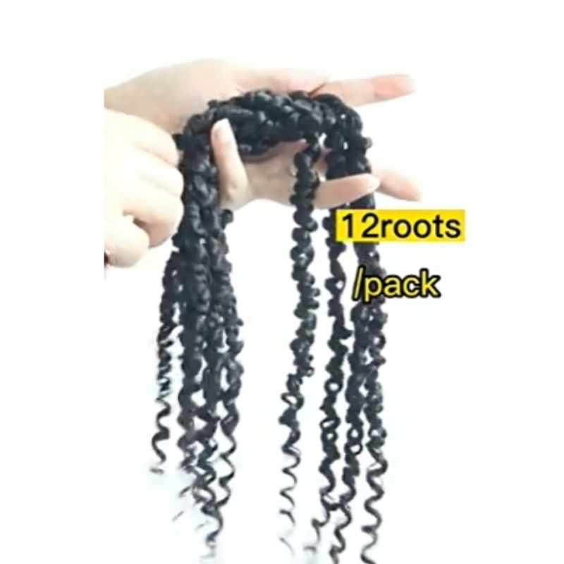 12 inches Spring twisted crochet hair wig Passion Twist Crochet Hair synthetic hair CRRSHOP wigs 