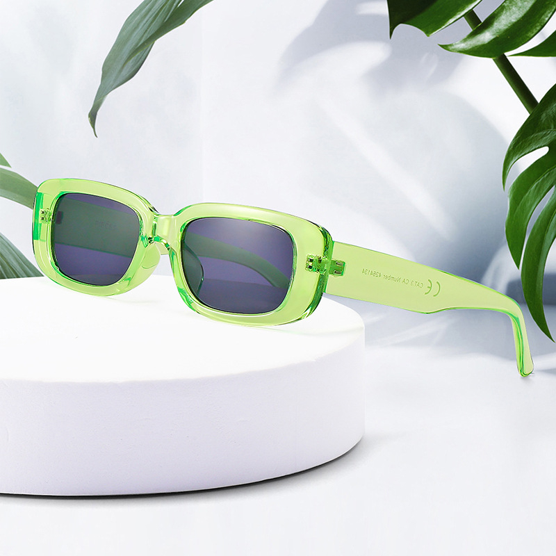 6580 Retro Small Frame Sunglasses for Women Marble Style Metal Hinge Sunglasses for Small Slim Face Candy Color Girls Sun Shades