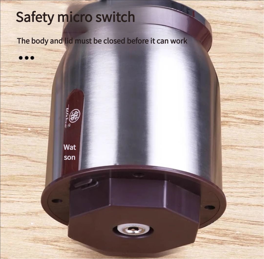 Watson -Household meat grinder stainless steel glass multi-function vegetable stuffing machine garlic mincer food processor